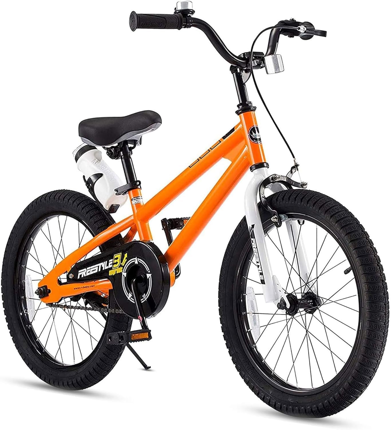 EZ & Freestyle Kids Bike - 2-in-1 Pedal Balance Training Bicycle for Toddlers to Big Kids (12-18 Inch)