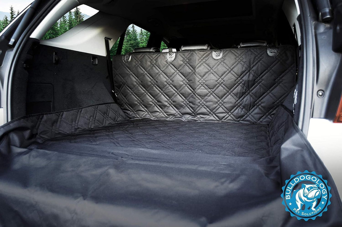 Dog Car Seat Cover for Back Seat 58"X56" Waterproof Dog Car Seat Cover SUV - Car Seat Cover for Dogs - Back Seat Protector for Dog - Dog Hammock for Car, Dog Seat Cover for Truck (Large)