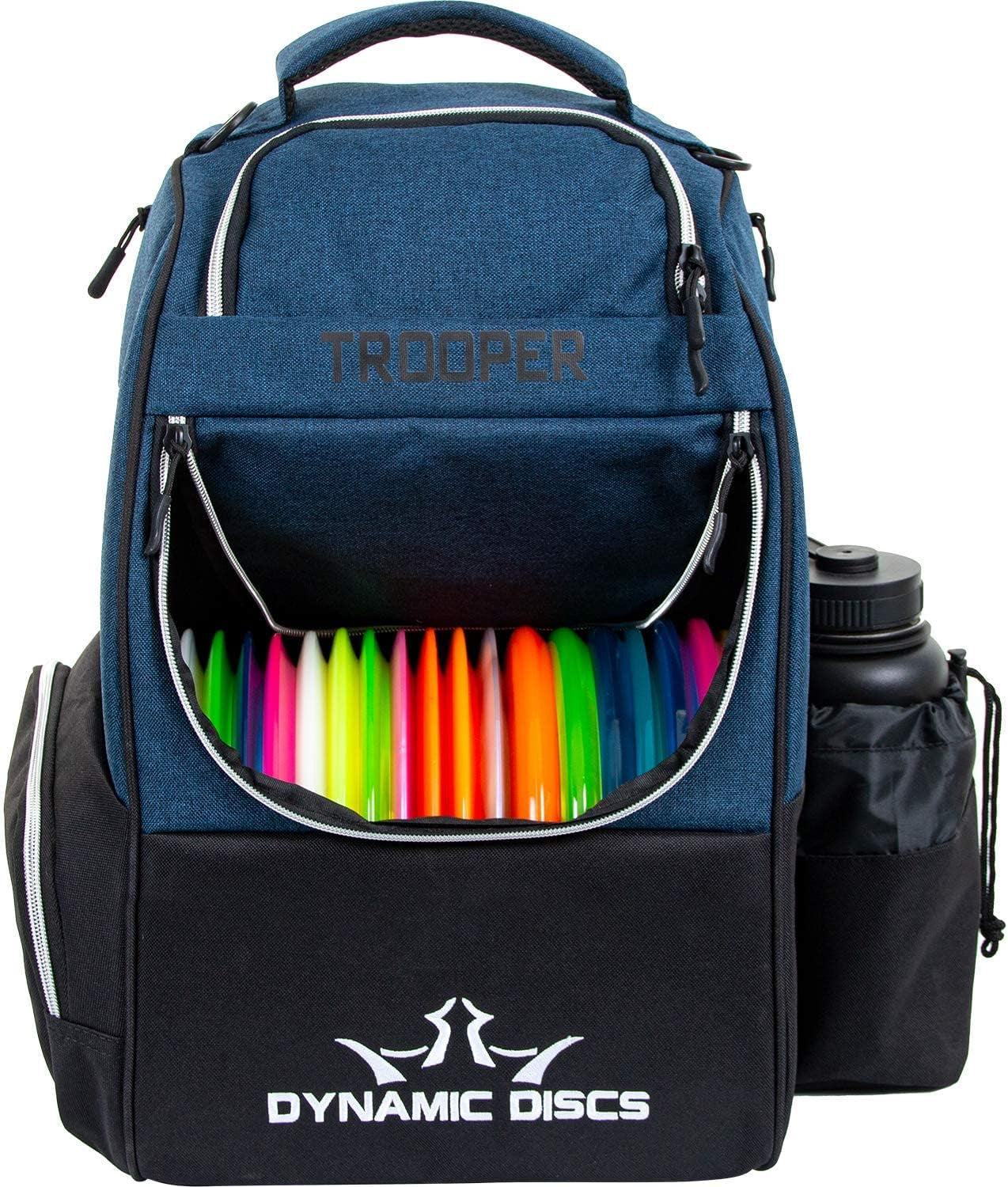 Trooper Disc Golf Backpack - Spacious, Lightweight & Durable Design for 18+ Discs - Ideal Gift for All Skill Levels