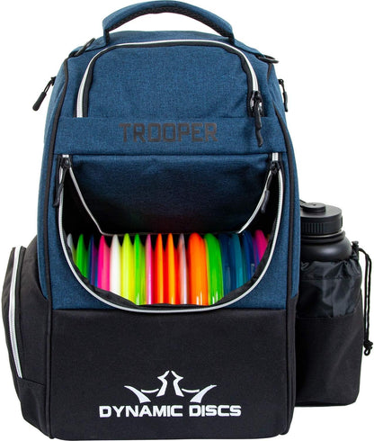 Trooper Disc Golf Backpack - Spacious, Lightweight & Durable Design for 18+ Discs - Ideal Gift for All Skill Levels