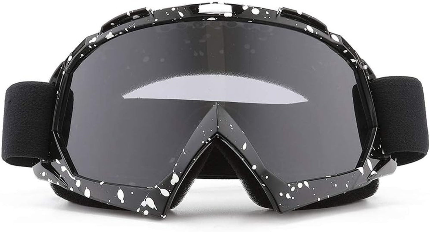 UV400 Dirt Bike & ATV Goggles - Windproof, Dustproof Motorcycle Goggles for Men, Women & Youth - Perfect for Motocross Riding!