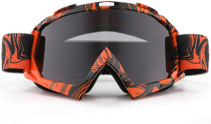 UV400 Dirt Bike & ATV Goggles - Windproof, Dustproof Motorcycle Goggles for Men, Women & Youth - Perfect for Motocross Riding!