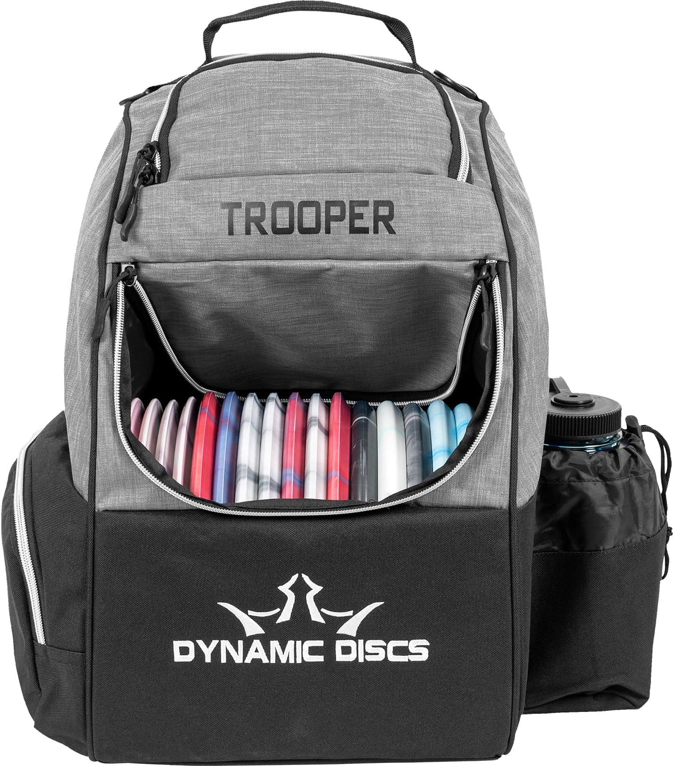 Trooper Disc Golf Backpack - Spacious, Lightweight & Durable Design for 18+ Discs - Ideal Gift for All Skill Levels