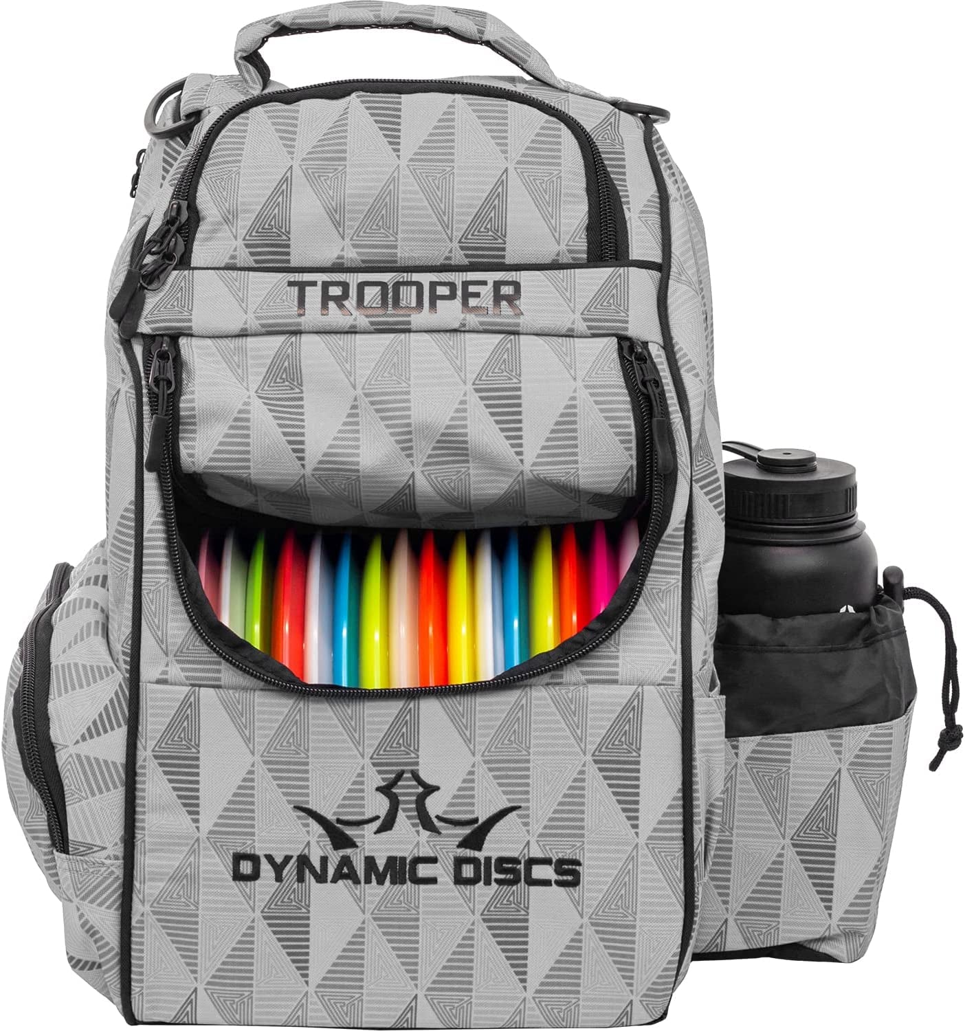 Trooper Disc Golf Backpack - Spacious, Lightweight & Durable Design for 18+ Discs - Ideal Gift for All Skill Levels