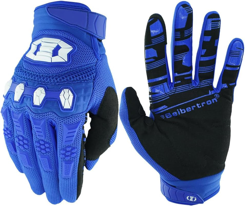 Unisex Full Finger Touch Recognition Gloves for BMX, MX, ATV, MTB, and Motocross - Perfect for Off-Road and Road Racing!