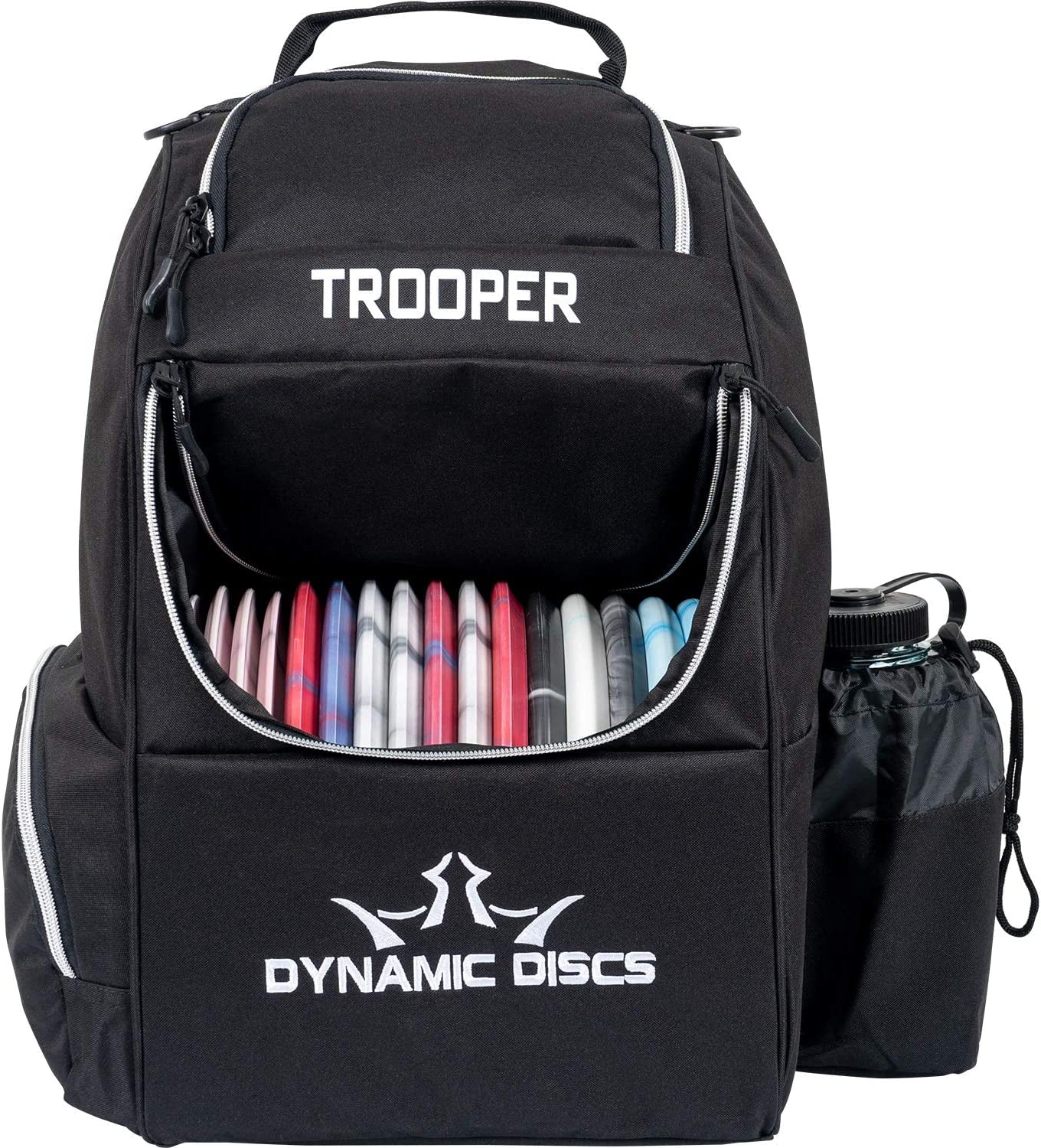 Trooper Disc Golf Backpack - Spacious, Lightweight & Durable Design for 18+ Discs - Ideal Gift for All Skill Levels