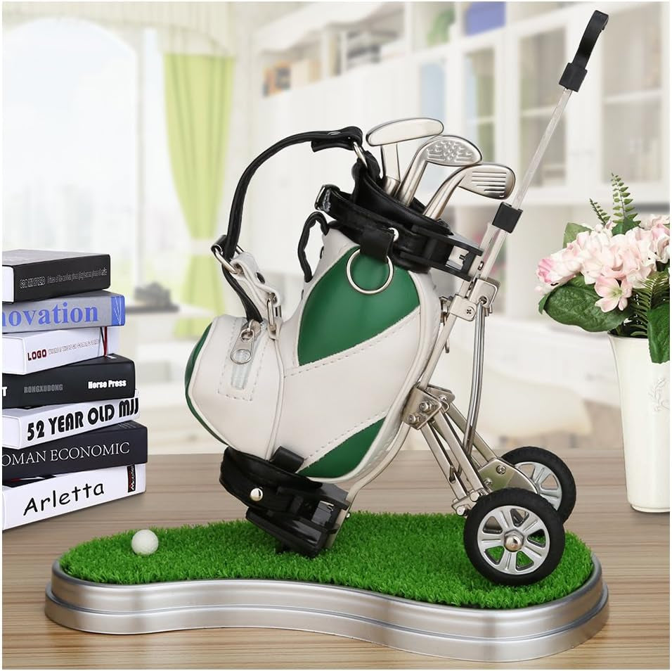 Unique Golf Pen Holder - Perfect Gift for Golf Lovers, Ideal for Birthdays, Christmas, and Office Decor!