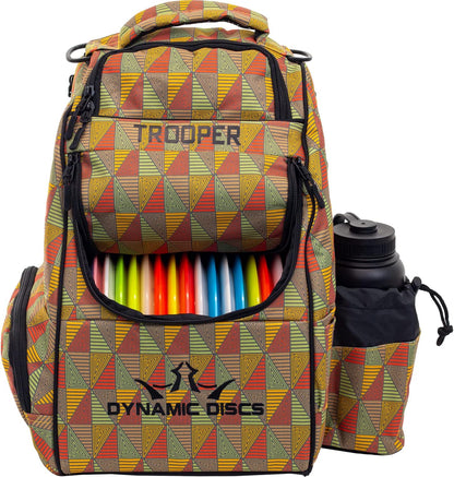 Trooper Disc Golf Backpack - Spacious, Lightweight & Durable Design for 18+ Discs - Ideal Gift for All Skill Levels