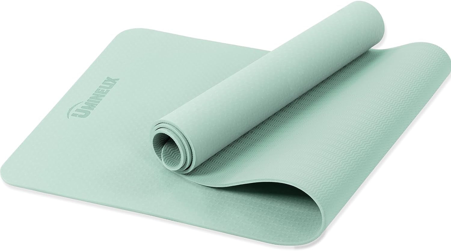 Yoga Mat Non Slip, Pilates Fitness Mats, Eco Friendly, Anti-Tear 1/4" Thick Yoga Mats for Women, Exercise Mats for Home Workout with Carrying Sling and Storage Bag