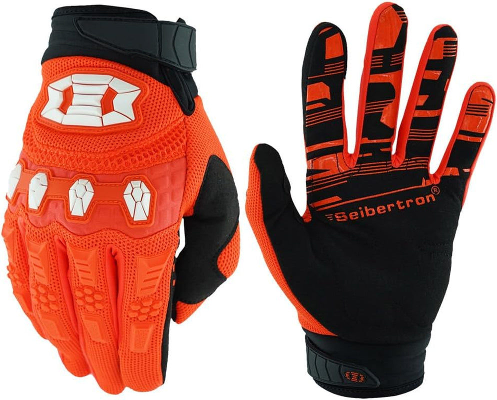 Unisex Full Finger Touch Recognition Gloves for BMX, MX, ATV, MTB, and Motocross - Perfect for Off-Road and Road Racing!