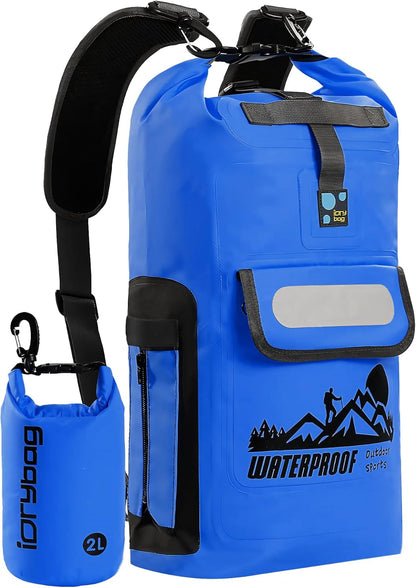 Dry Bag Backpack Waterproof Floating 20L/30L/40L, Dry Bags Waterproof Backpack for Men, Dry Sack Waterproof Bag Kayak