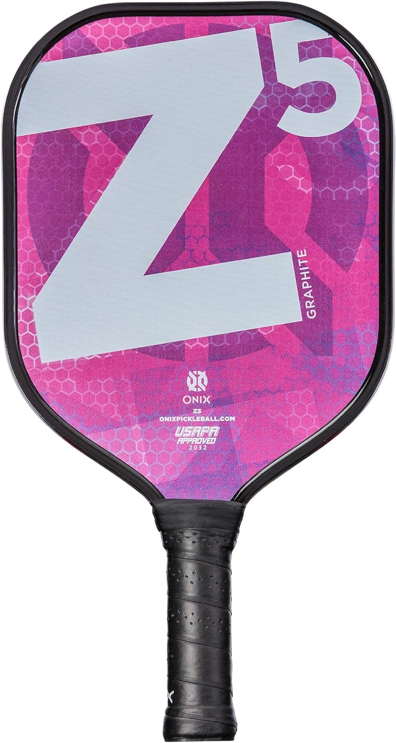 Graphite MOD Z5 Graphite Carbon Fiber Pickleball Paddles with Cushion Comfort Pickleball Paddle Grip