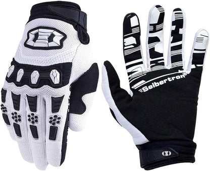 Unisex Full Finger Touch Recognition Gloves for BMX, MX, ATV, MTB, and Motocross - Perfect for Off-Road and Road Racing!