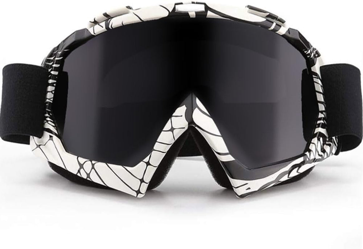 UV400 Dirt Bike & ATV Goggles - Windproof, Dustproof Motorcycle Goggles for Men, Women & Youth - Perfect for Motocross Riding!