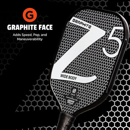 Graphite MOD Z5 Graphite Carbon Fiber Pickleball Paddles with Cushion Comfort Pickleball Paddle Grip