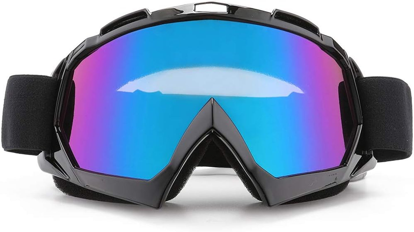 UV400 Dirt Bike & ATV Goggles - Windproof, Dustproof Motorcycle Goggles for Men, Women & Youth - Perfect for Motocross Riding!