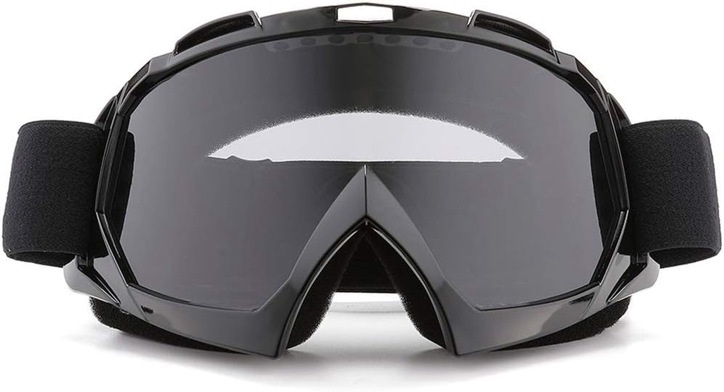 UV400 Dirt Bike & ATV Goggles - Windproof, Dustproof Motorcycle Goggles for Men, Women & Youth - Perfect for Motocross Riding!