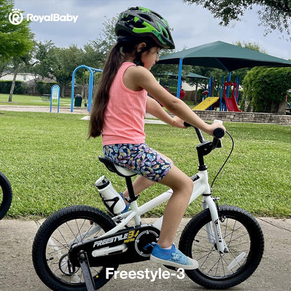 EZ & Freestyle Kids Bike - 2-in-1 Pedal Balance Training Bicycle for Toddlers to Big Kids (12-18 Inch)