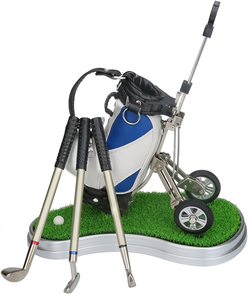 Unique Golf Pen Holder - Perfect Gift for Golf Lovers, Ideal for Birthdays, Christmas, and Office Decor!