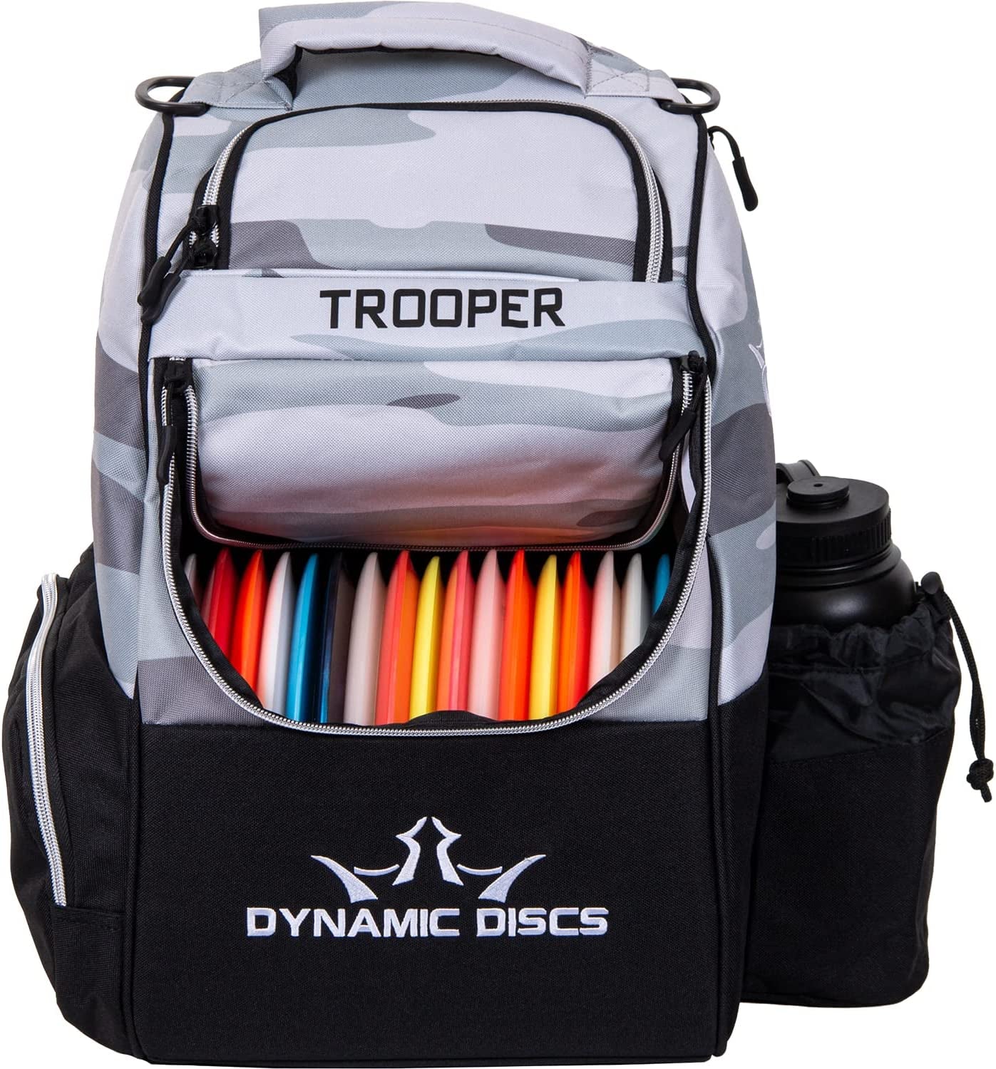 Trooper Disc Golf Backpack - Spacious, Lightweight & Durable Design for 18+ Discs - Ideal Gift for All Skill Levels