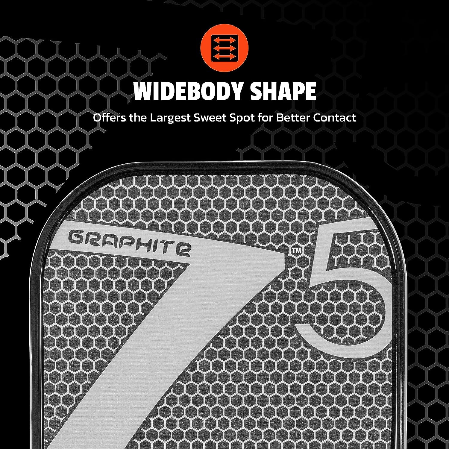 Graphite MOD Z5 Graphite Carbon Fiber Pickleball Paddles with Cushion Comfort Pickleball Paddle Grip