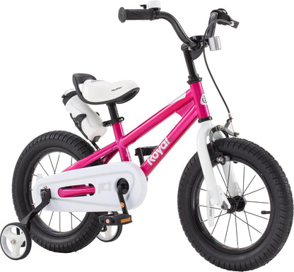 EZ & Freestyle Kids Bike - 2-in-1 Pedal Balance Training Bicycle for Toddlers to Big Kids (12-18 Inch)