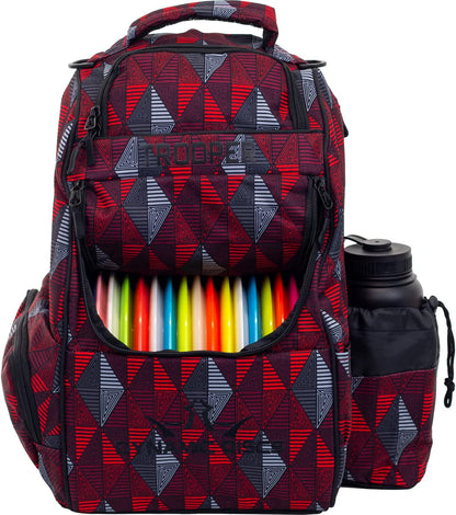 Trooper Disc Golf Backpack - Spacious, Lightweight & Durable Design for 18+ Discs - Ideal Gift for All Skill Levels