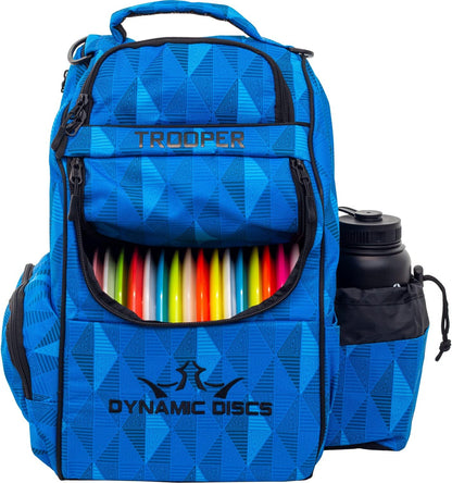 Trooper Disc Golf Backpack - Spacious, Lightweight & Durable Design for 18+ Discs - Ideal Gift for All Skill Levels